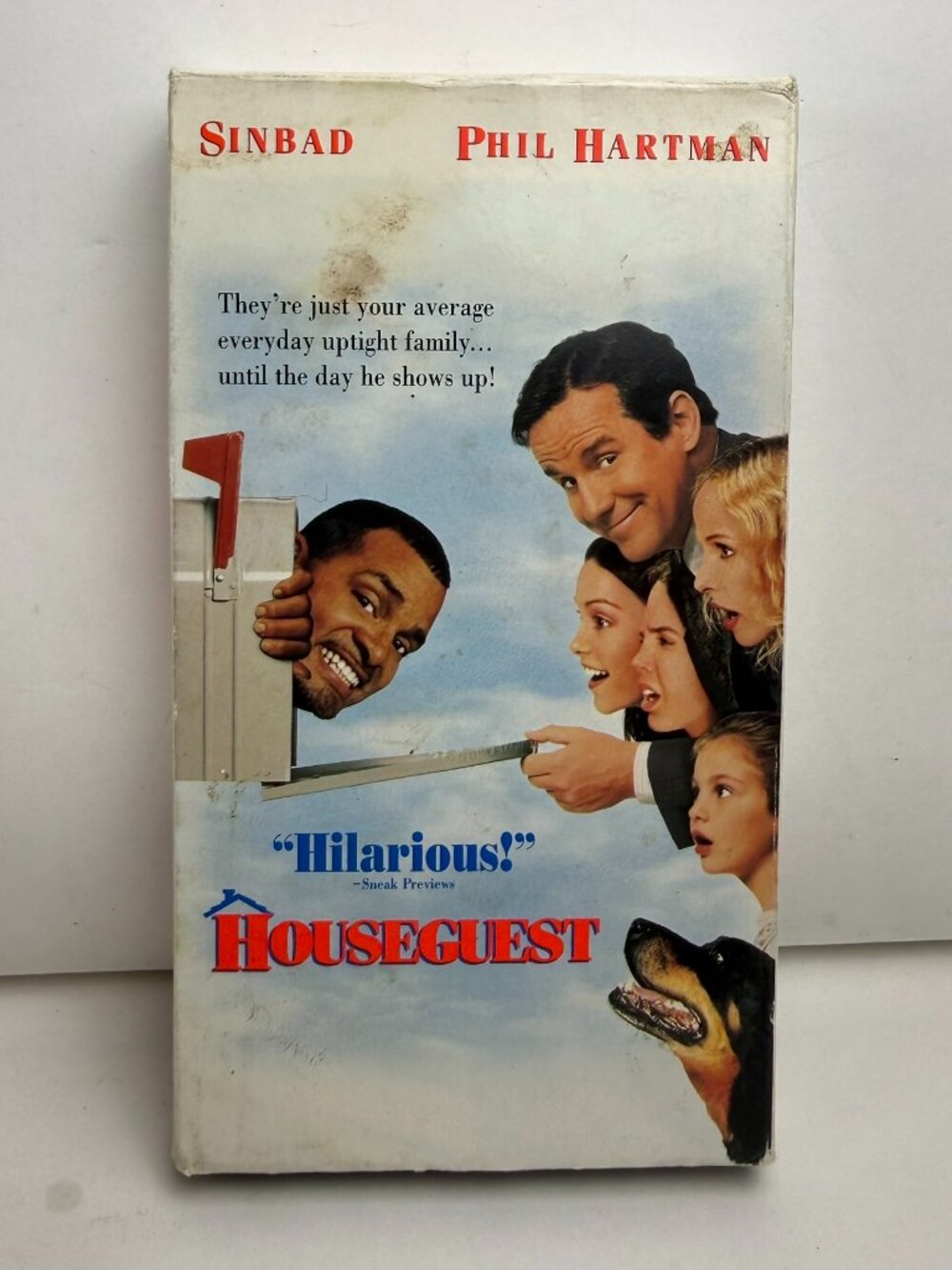Houseguest VHS 1995 Sinbad Phil Hartman Comedy Movie Hollywood Pictures Vintage